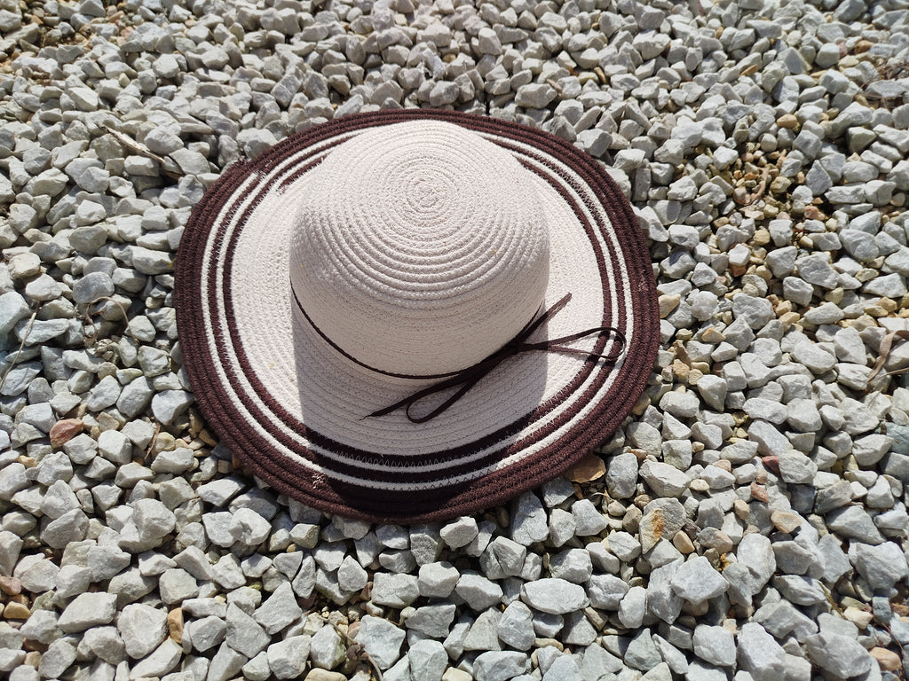 Dark Brown Asante hat