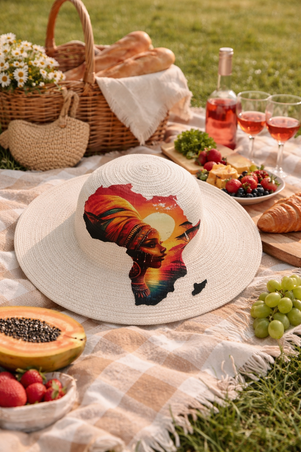 Grey Asante hat