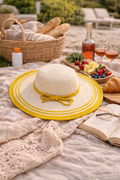 Yellow Asante hat