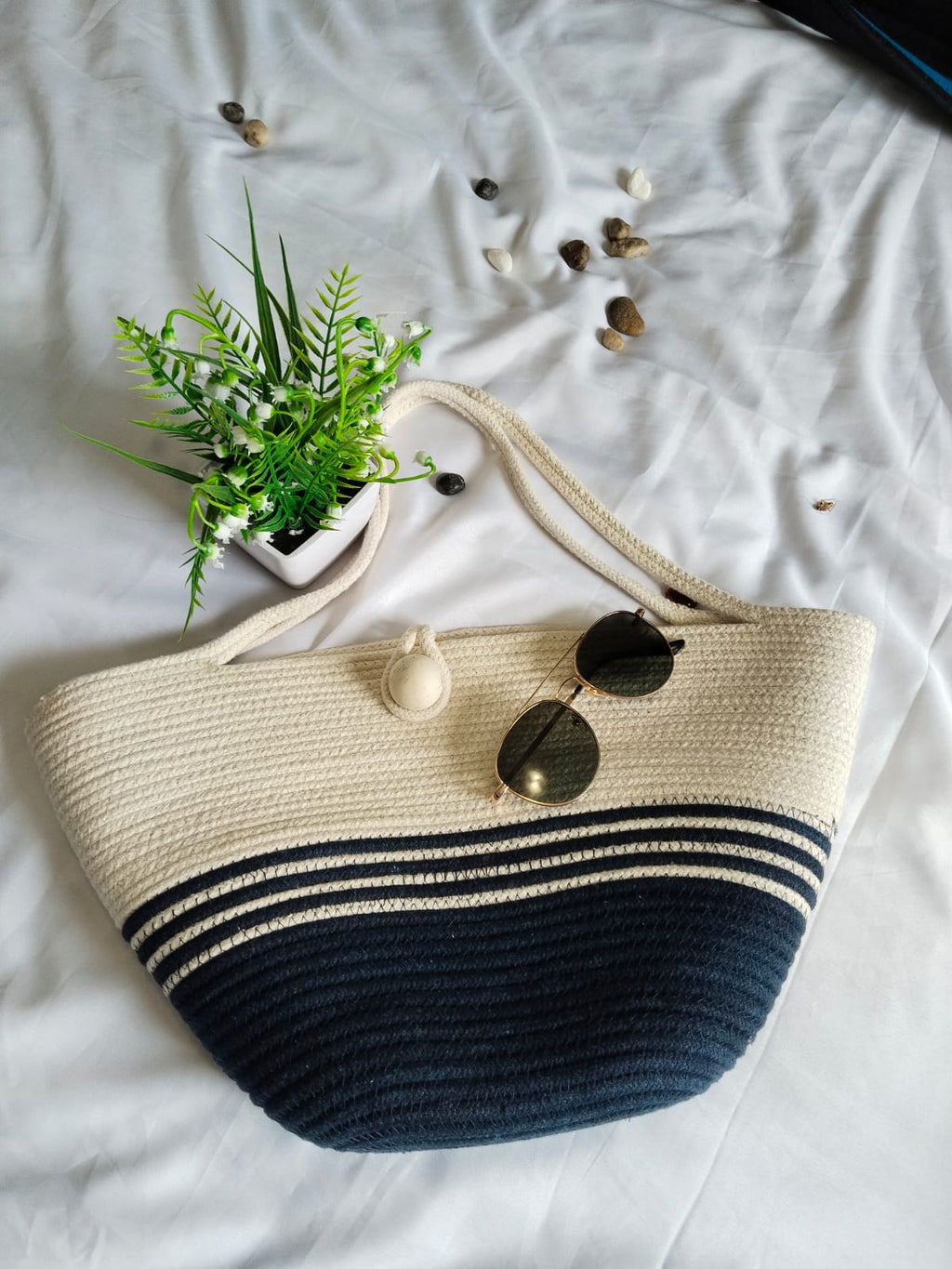 Navy Asante bag