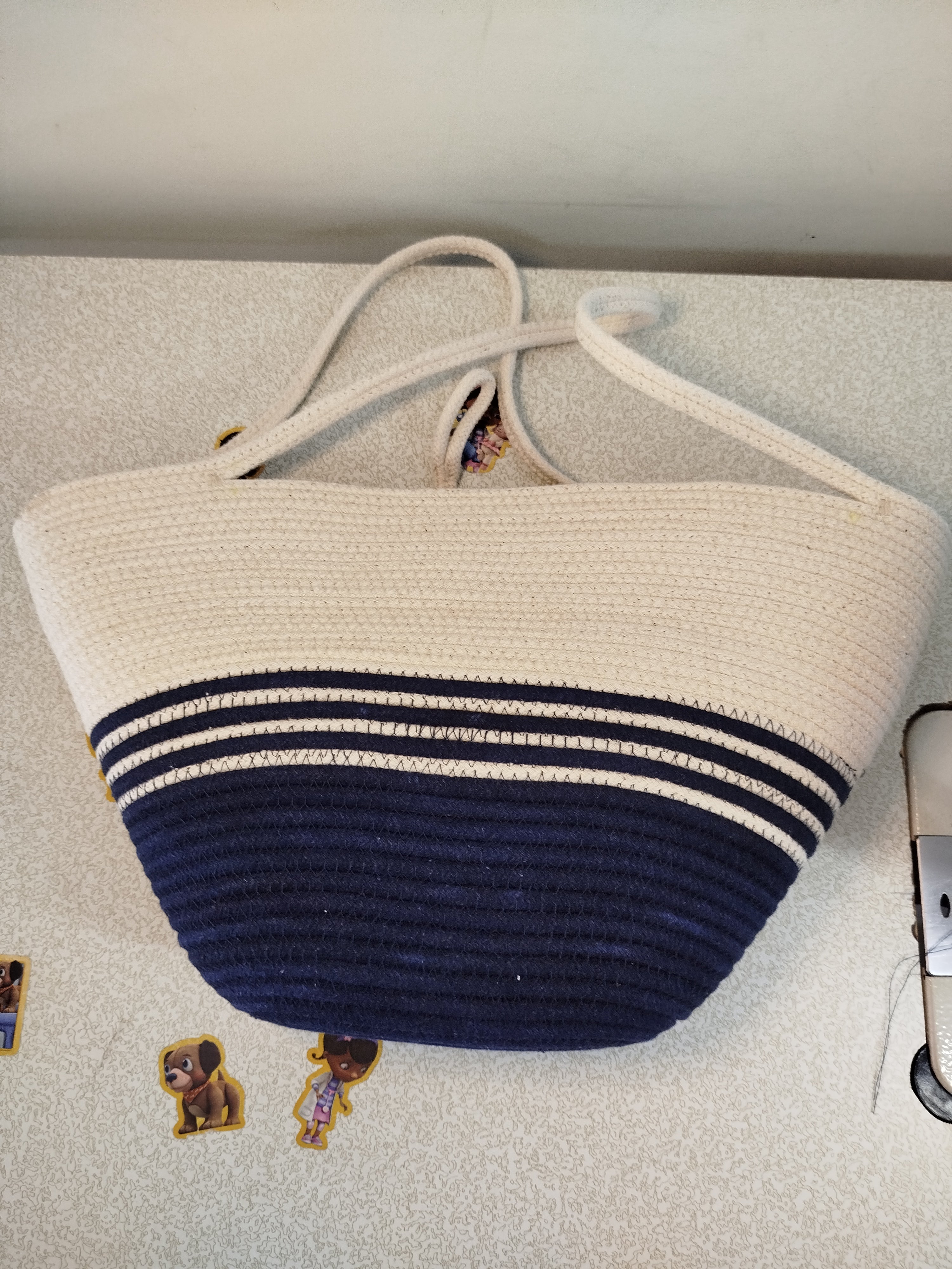 Navy Asante bag