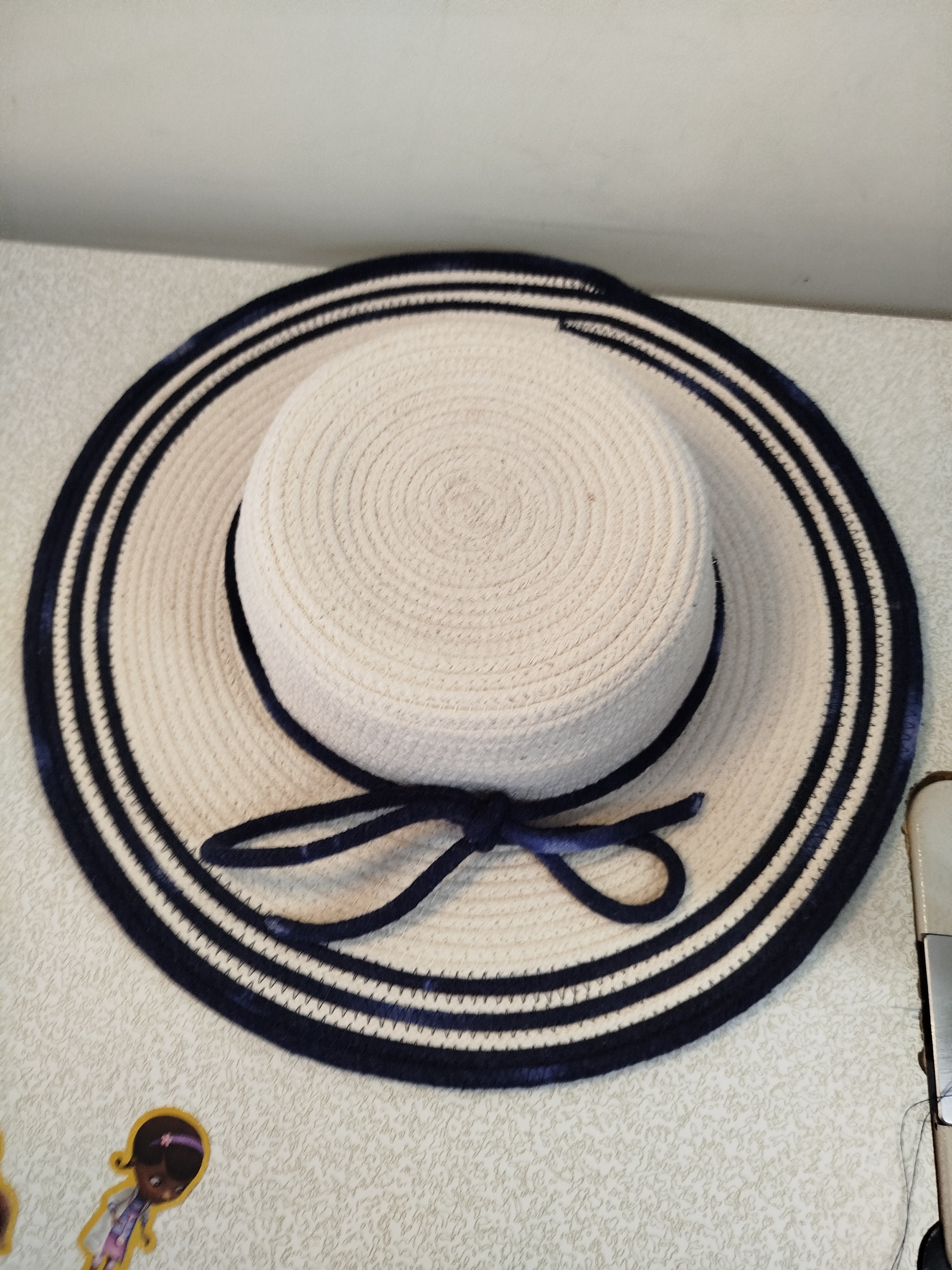 Navy Asante hat