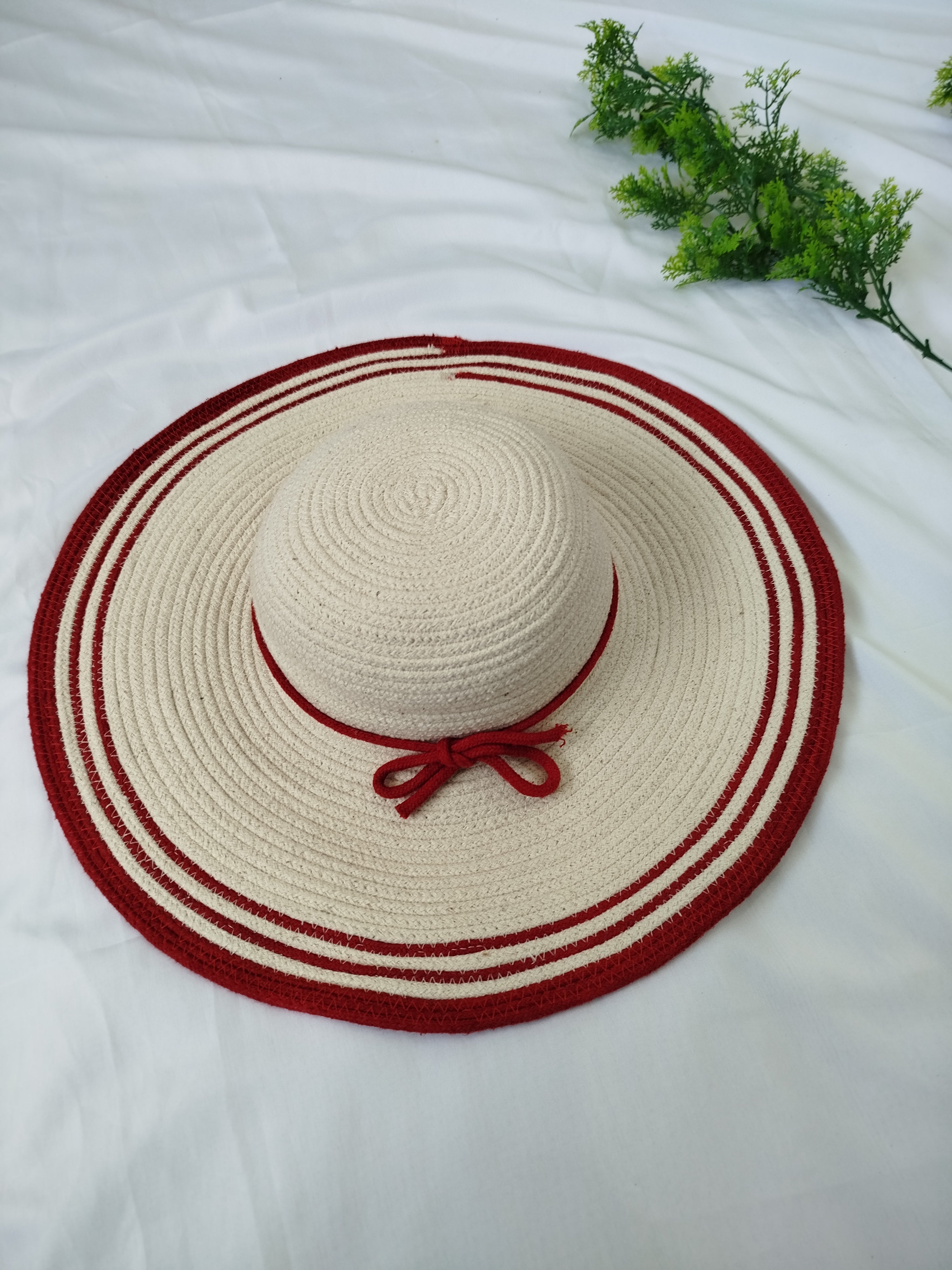 Red Asante hat