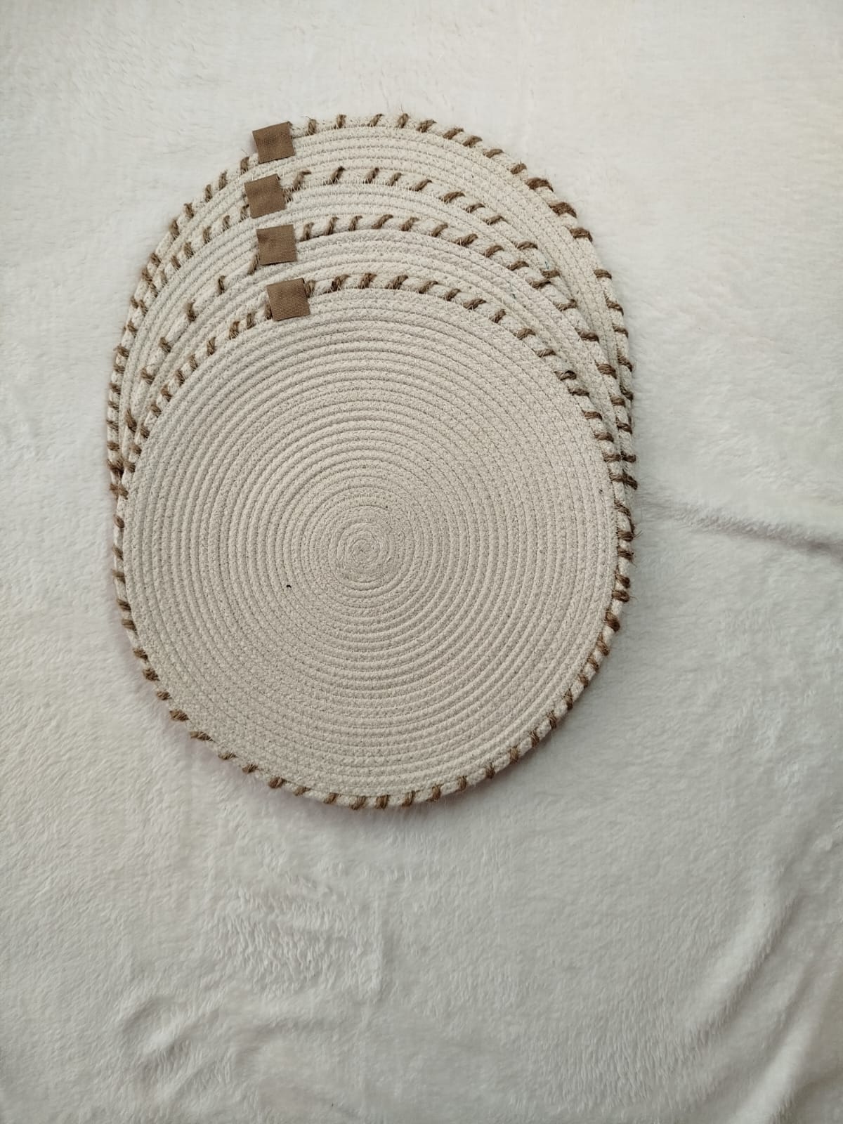 Set of 4 Jute lining Placemats