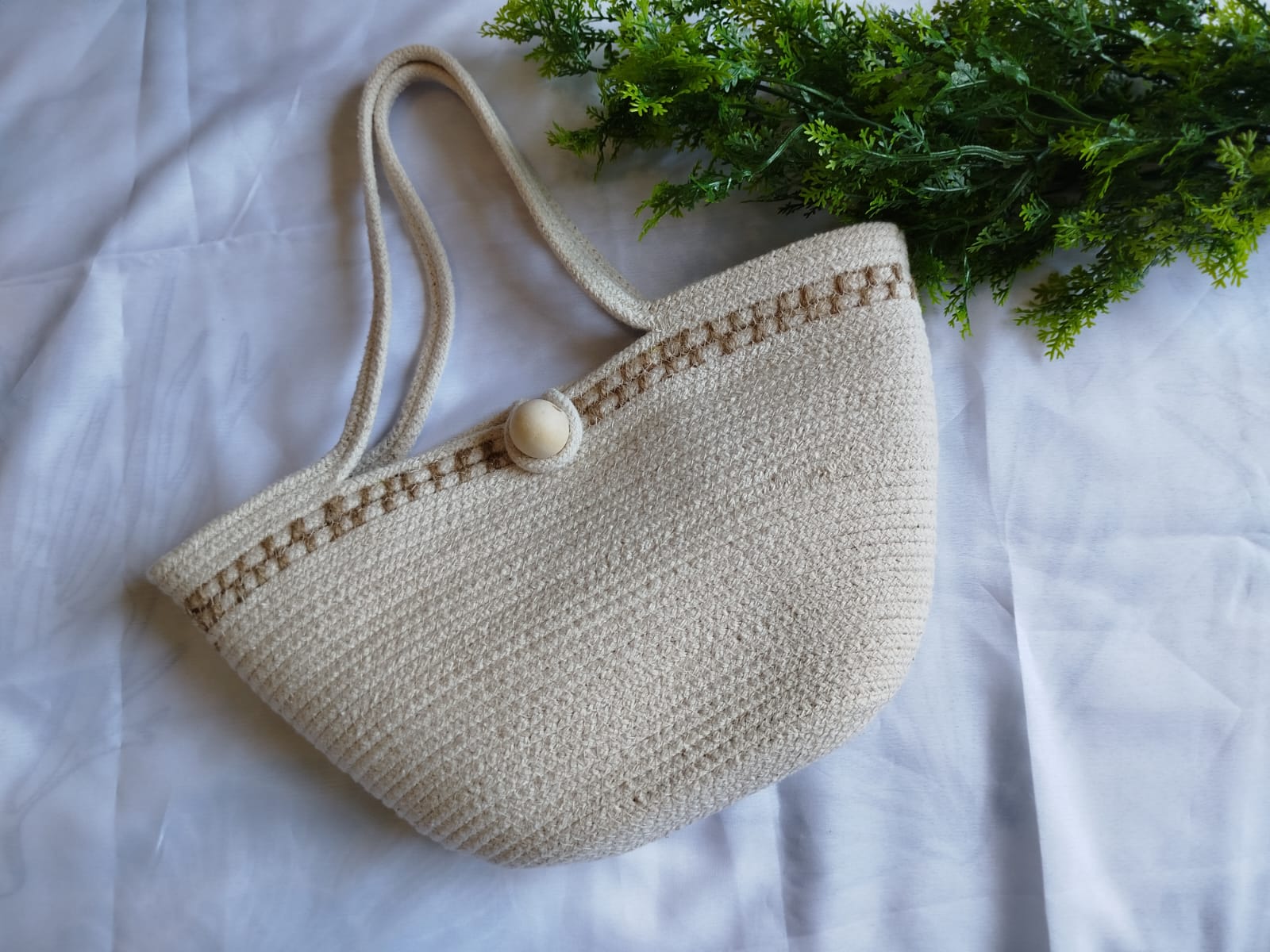 Jute lining Shopper bag