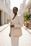 Nomtha Ivory Sling Bag Lifestyle