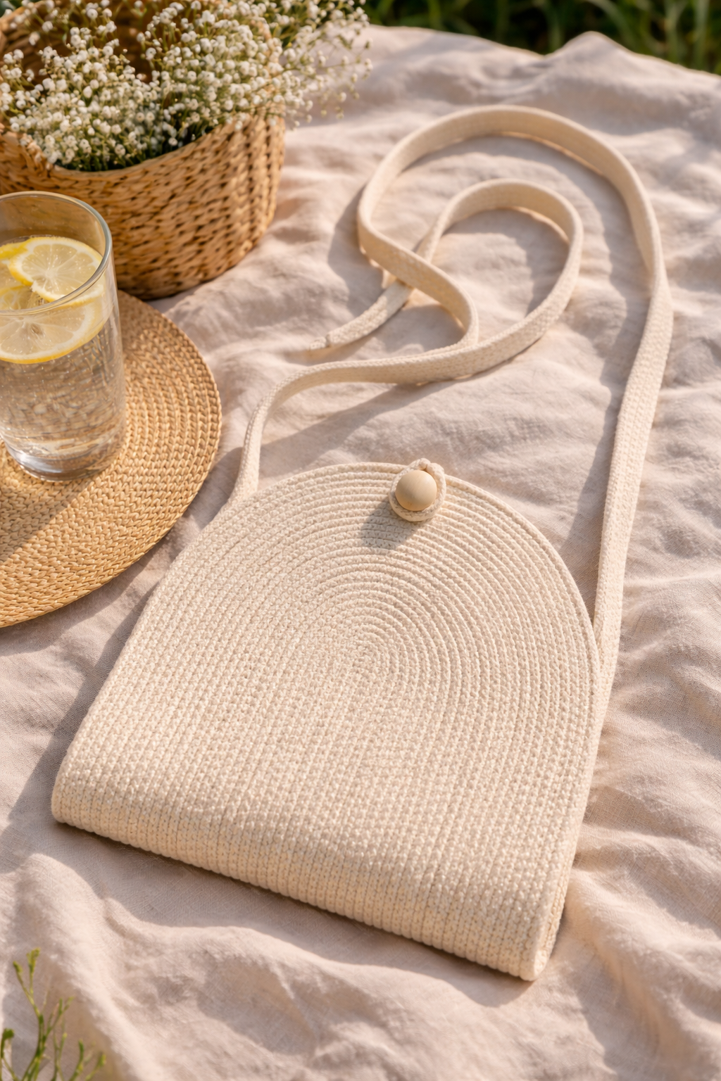 Nomtha Ivory Sling bag