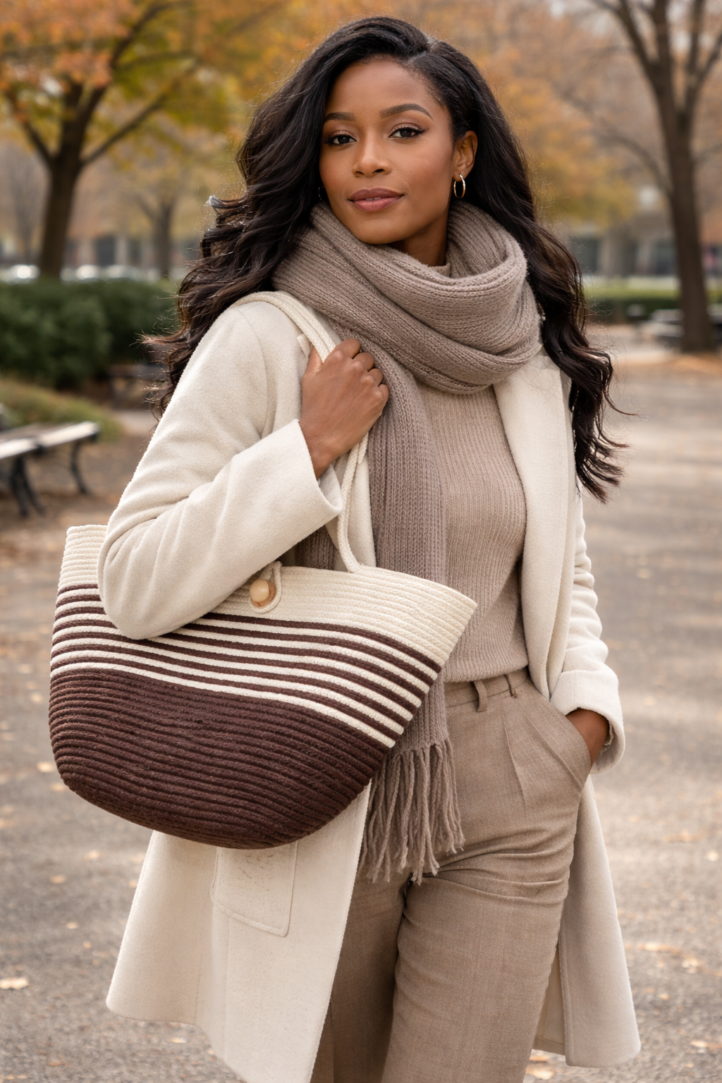 Brown Asante Bag