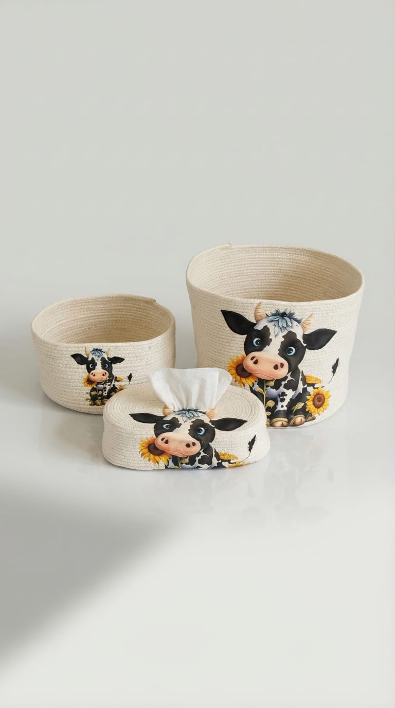 Sunflower cow set